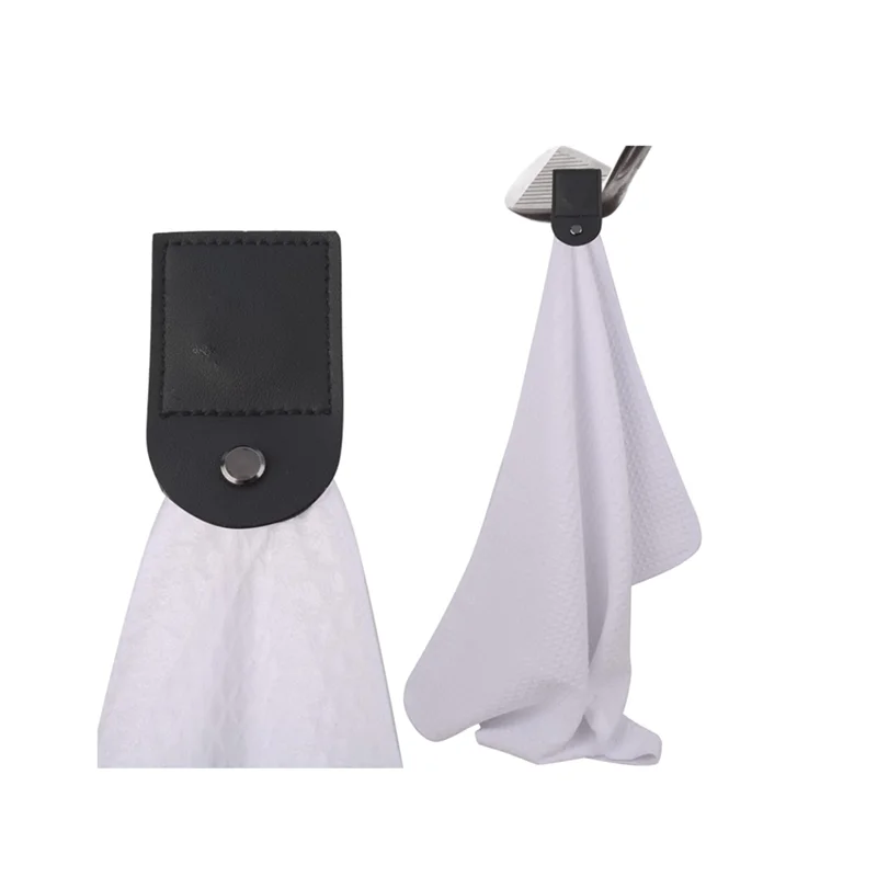 OEM Printed Magnet Waffle Golf Towel Microfiber 400gsm - Image 6