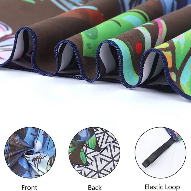 Oversize Microfiber Beach Towel Quick-Dry Sand-Free Woven Sports Lightweight Recycled Polyester Travel - Image 6