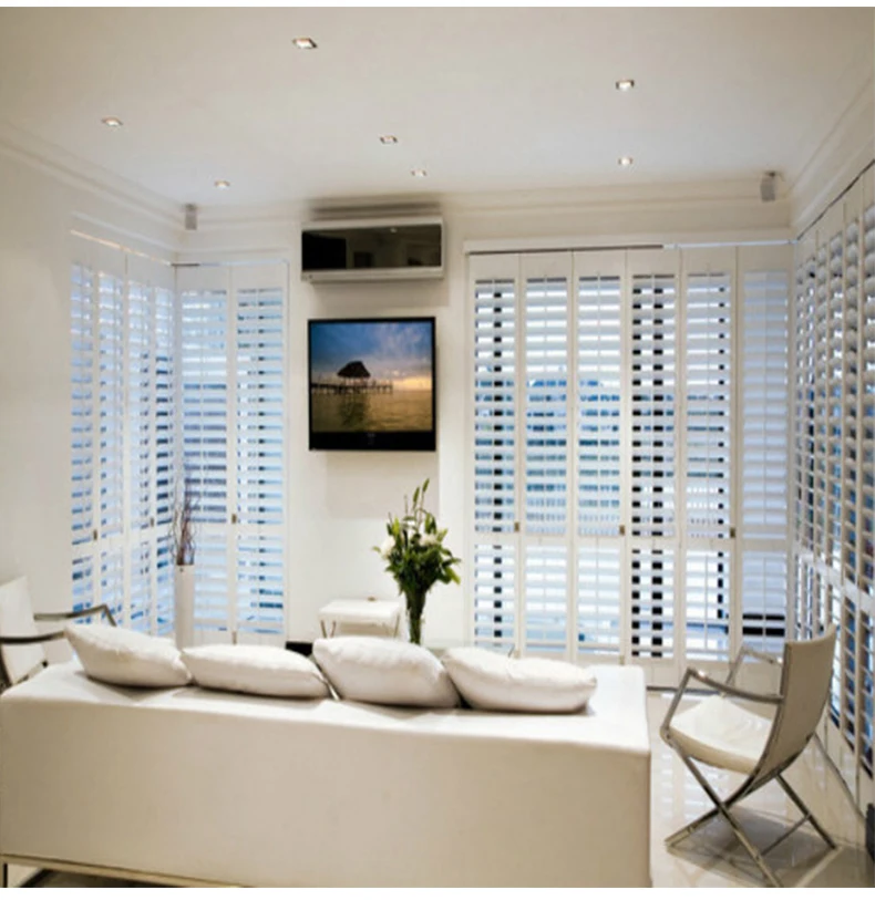 PVC Shutter Frame SP China Supplier Huasheng Window Shutter - Image 6