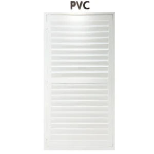PVC Ventilation Shutter Anti-Water Anti-Moisture Bathroom Kitchen 6 Inch