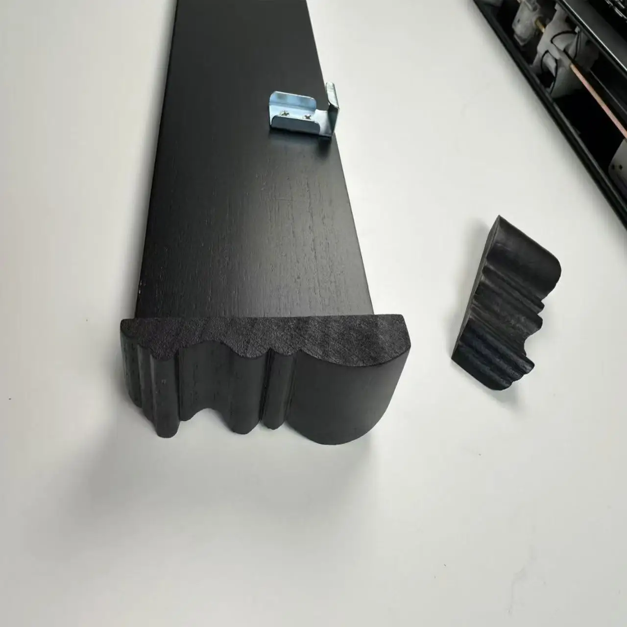 Paulownia Wood Vertical Blinds Black Match Plantation Shutters - Image 6