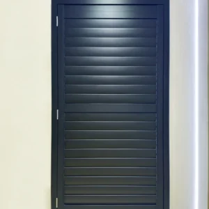 Plain Built-In Aluminium Shutter for Bathroom Bedroom Kitchen Living Room Office