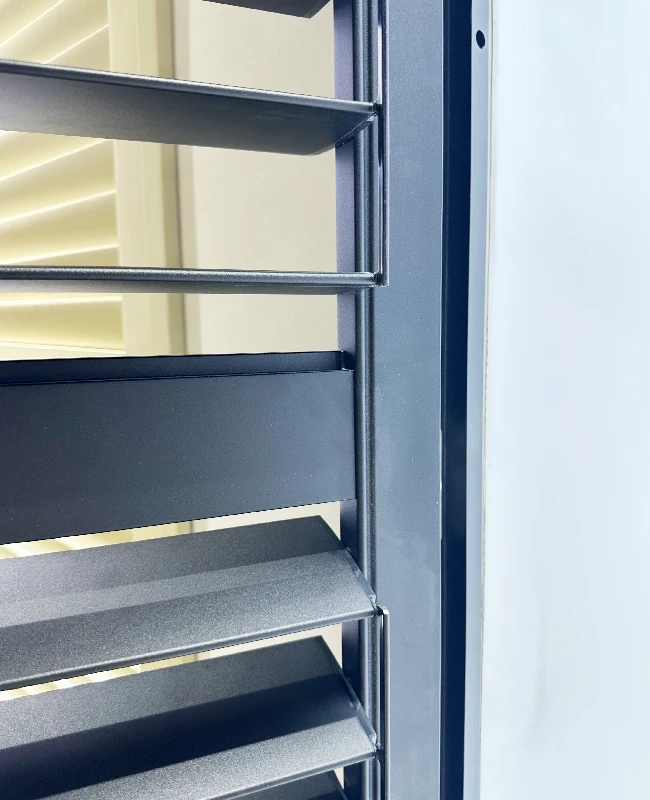 Plain Built-In Aluminium Shutter for Bathroom Bedroom Kitchen Living Room Office - Image 3