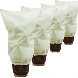 Plant Fleece Frost Protection Jackets 50g 80x100cm Winter Plant Covers