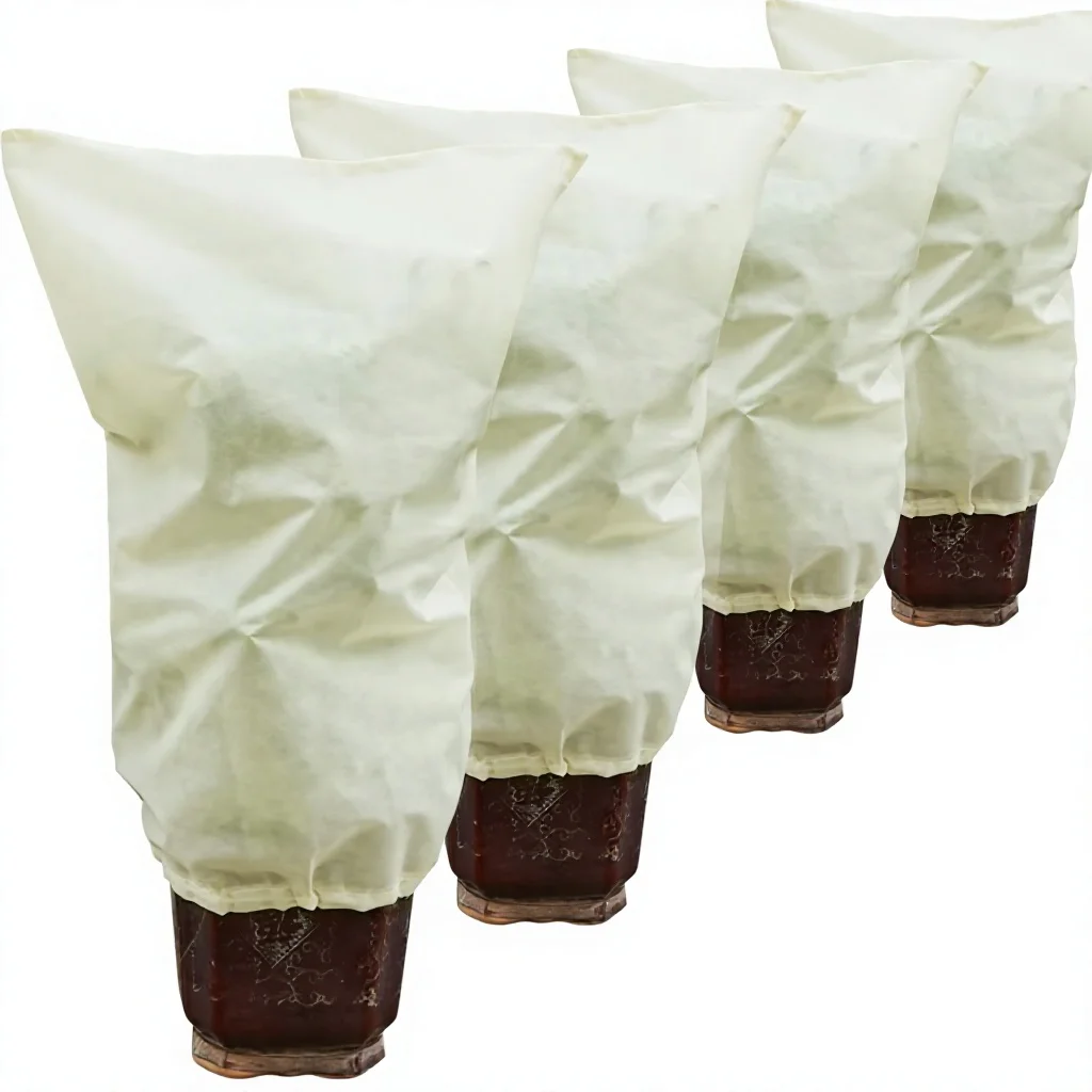 Plant Fleece Frost Protection Jackets 50g 80x100cm Winter Plant Covers