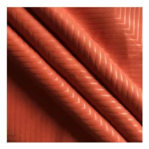 Polyester Oxford Fabric Embossed Ultrasonic Design Back Quilted Taffeta