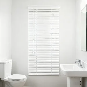 Premium Handmade PVC Curved Slat Blinds Waterproof UV Blocking for Home
