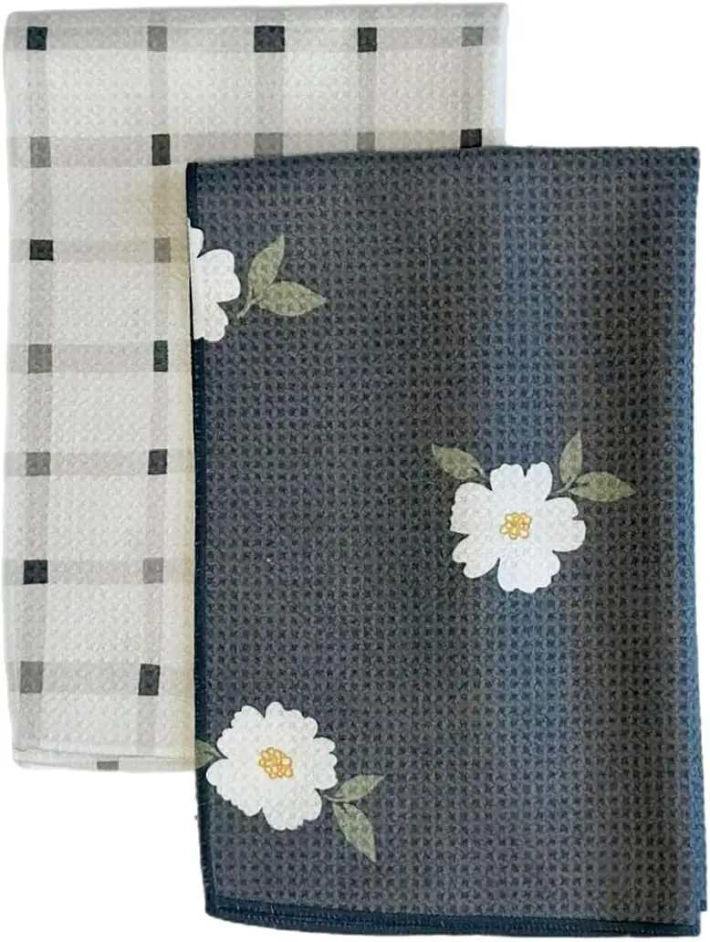 Quick-Dry Hygienic Digital Print Floral Wipe Custom Recycled Towel Super Absorbent and Reusable Naturally Inhibits Bacteria and Mold - Image 2