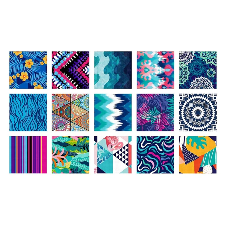 Sand Free Tesalate Beach Towel Water Absorption Printed Waffle Towel - Image 6