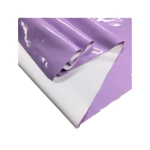 Shiny Glossy PU Film 4 Way Stretch Spandex Fabric for Tight Skirt Dance Suit