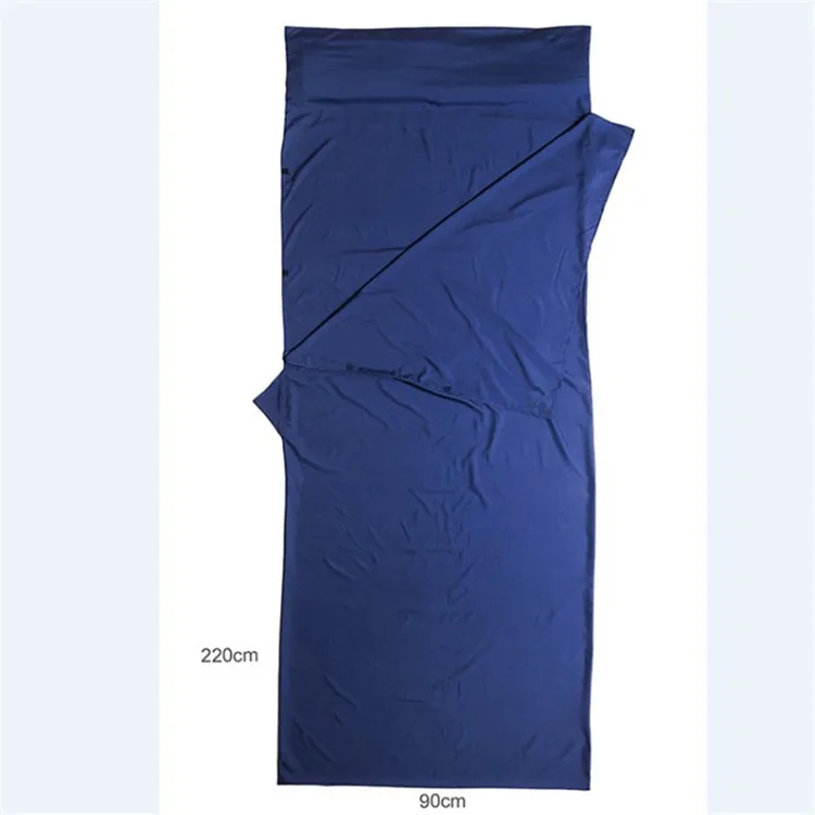 Silk Soft Sleeping Bag Fabric Lightweight Travel Sheet Camping Sleep Bag Hotel - Image 2