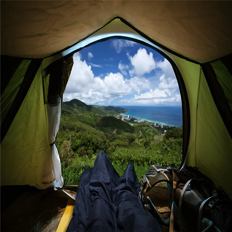 Silk Soft Sleeping Bag Fabric Lightweight Travel Sheet Camping Sleep Bag Hotel - Image 5