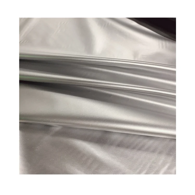 Silver Coated Taffeta Fabric for Tent No MOQ 200 Plus Colors