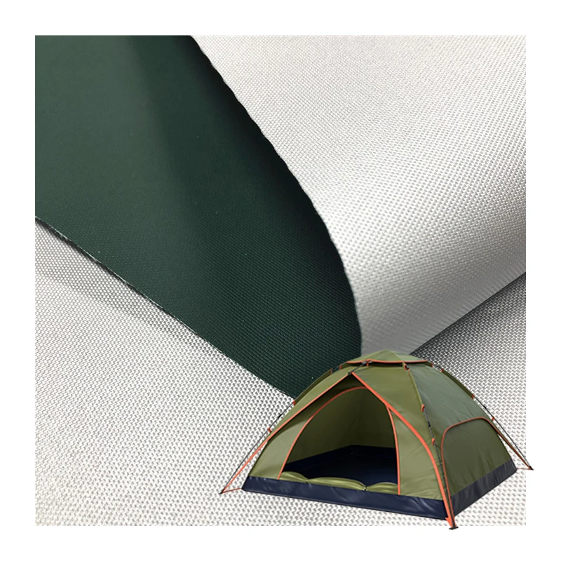 Silver Coated Woven Plain Windproof Nylon Oxford Fabric Blackout Curtain Tent Waterproof Anti-UV Heat-Insulation