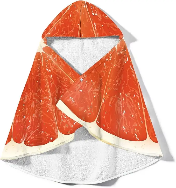 Soft Microfiber Bath Poncho Machine Wash Lightweight Quick Dry Towel Beach - Image 3