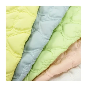 Soft Waterproof 100 Percent Polyester Quilting Cotton Fabric Girls Pongee Taffeta