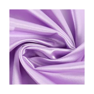 Soft and Comfortable Plain Satin Fabric for Garment Making