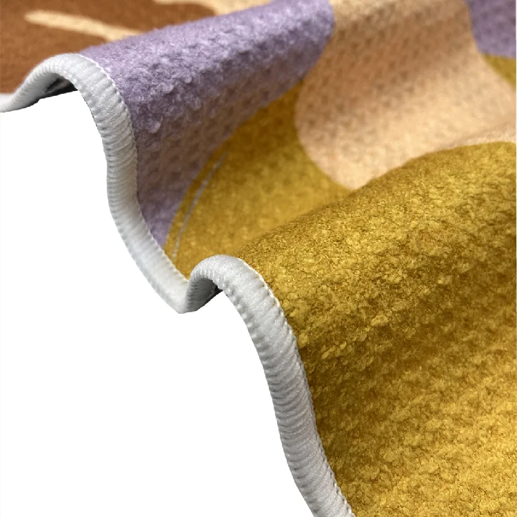 Sublimation Double Sided Printed Microfiber Beach Waffle Towel - Image 3