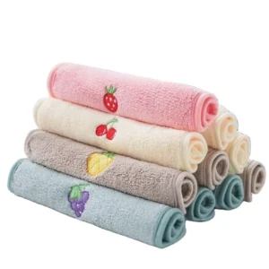 Super Absorbent Microfiber Kitchen Towel 25x25cm Fast Dry Antimicrobial