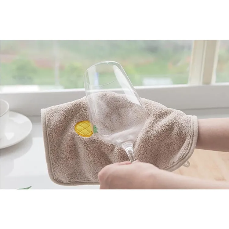 Super Absorbent Microfiber Kitchen Towel 25x25cm Fast Dry Antimicrobial - Image 5
