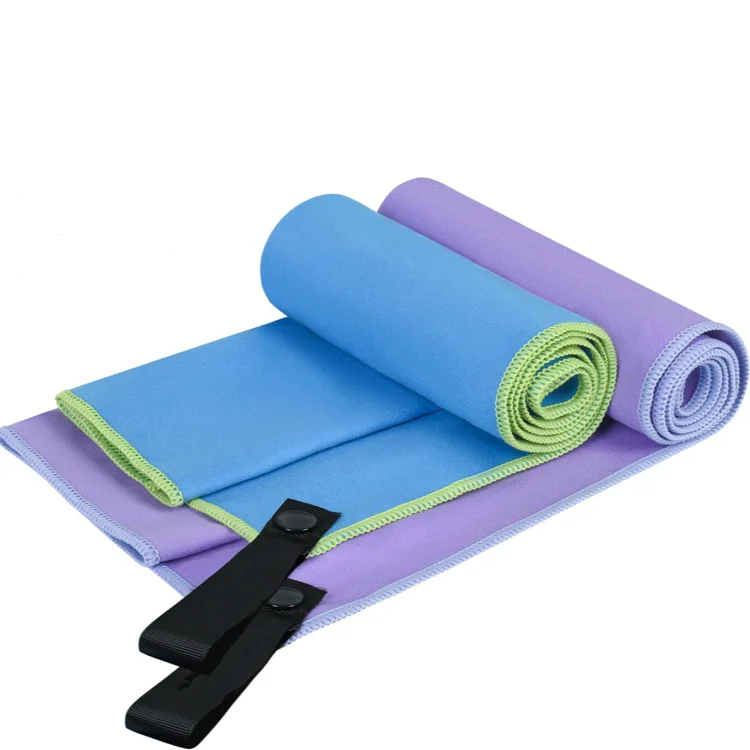 Super Absorbent Woven Microfiber Beach Towel Lightweight Quick-Dry Sand-Free Custom Sport - Image 5