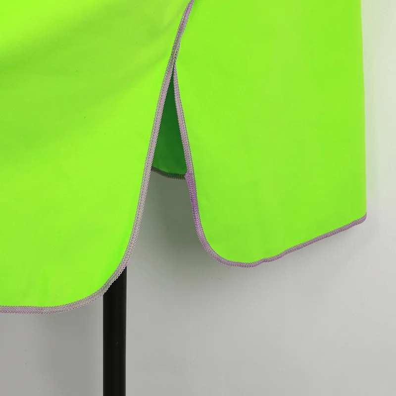 Sustainable Microfiber Surf Poncho Quick-Dry Antimicrobial Eco-Friendly Hooded Beach Towel - Image 3