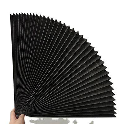 Temporary Built-in Pleated Blinds Shades Non-woven UV Blocking Durable