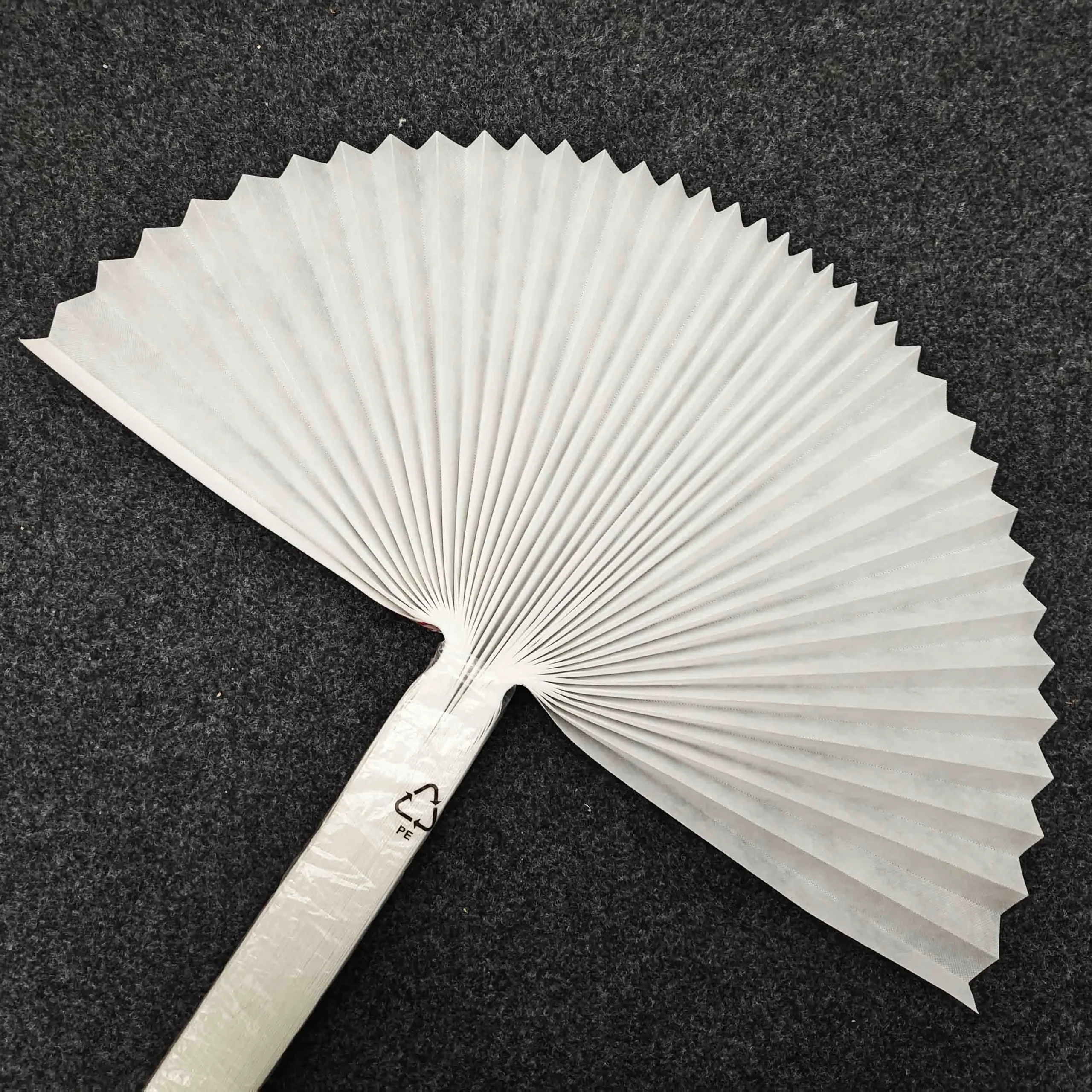 Temporary Built-in Pleated Blinds Shades Non-woven UV Blocking Durable - Image 3