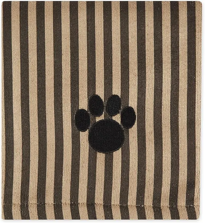 Ultra-Absorbent Microfiber Pet Bath Towel Cozy Embroidered Antimicrobial Hypoallergenic - Image 2