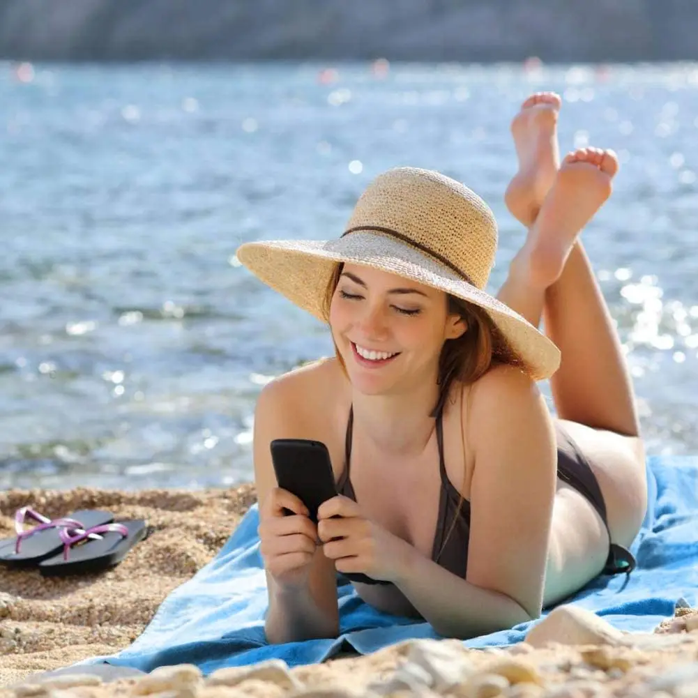 Ultra Compact Quick Dry Microfiber Beach Towel Super Absorbent for Sports Travel - Image 6