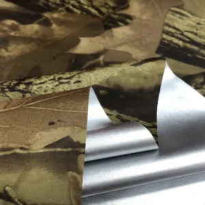 Waterproof 210D Oxford Fabric 100 Percent Blackout Silver Coating Anti-Static Plain for Office Curtain and Roller Blind