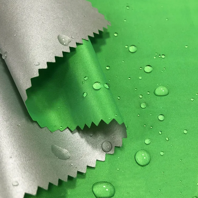 Waterproof 210D Oxford Fabric 100 Percent Blackout Silver Coating Anti-Static Plain for Office Curtain and Roller Blind - Image 5