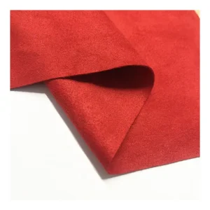 Waterproof 4-Way Stretch PU Coated Warp Suede Fabric 90 Percent Polyester 10 Percent Spandex 250gsm
