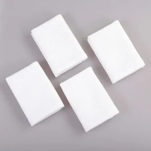 White Waffle Weave Microfiber Towels Polyester Sublimation Kitchen Towels