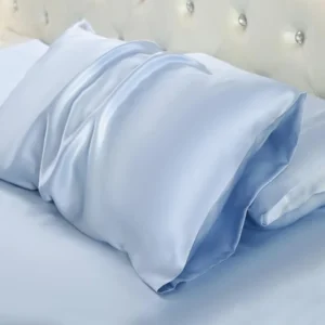 Wholesale 100 Percent Mulberry Silk Pillowcase 16mm Envelope Style Plain Dyed Breathable