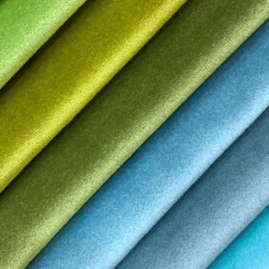 Wholesale 250gsm Soft Knitted Velvet Fabric Polyester Spandex Stretch for Clothing Sofas
