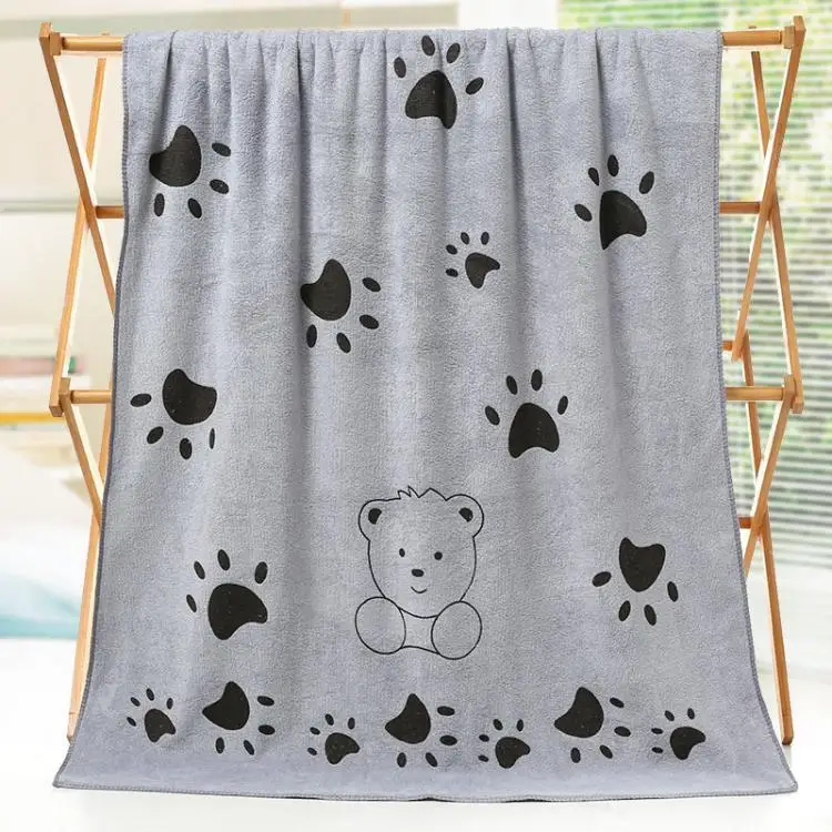 Wholesale Coral Fleece Kids Bath Towels Custom Printing Soft Microfiber - Image 5