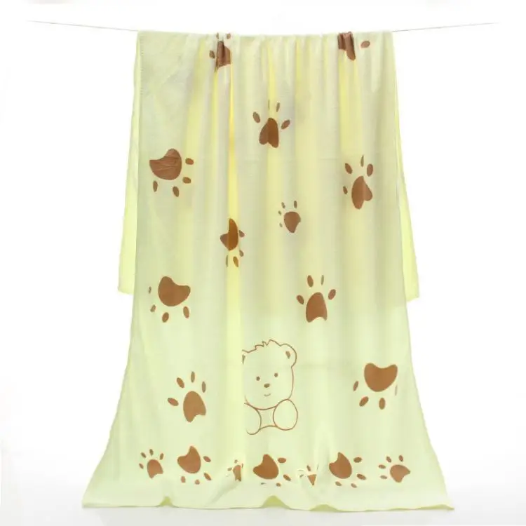 Wholesale Coral Fleece Kids Bath Towels Custom Printing Soft Microfiber - Image 6
