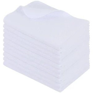 Wholesale Custom Digital Print Floral 400gsm Waffle Microfiber Kitchen Towels Quick-Dry Eco-Friendly