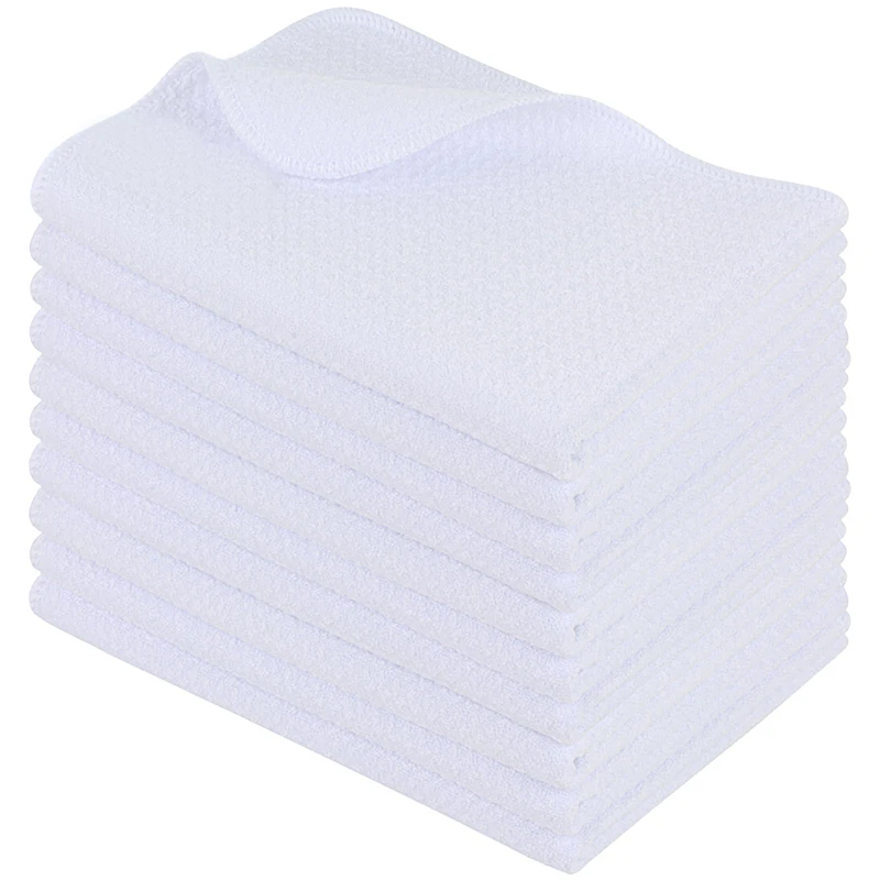 Wholesale Custom Digital Print Floral 400gsm Waffle Microfiber Kitchen Towels Quick-Dry Eco-Friendly