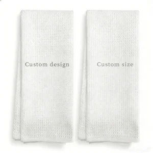 Wholesale Custom Floral Microfiber Waffle Golf Towel Quick-Dry Eco-Friendly