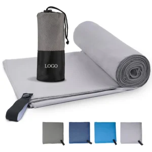 Wholesale Eco-Friendly Antimicrobial Quick-Dry Microfiber Sports Towel Custom Logo