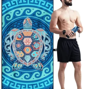Wholesale Lightweight Luxury Microfiber Beach Towels - Sand Resistant Personalized Design