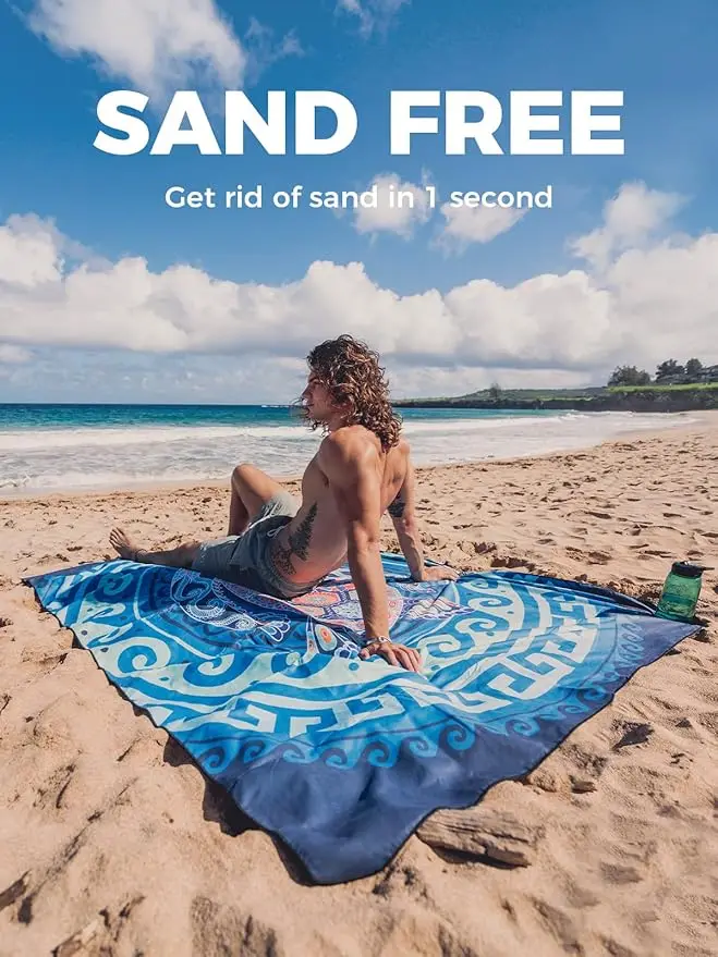 Wholesale Lightweight Luxury Microfiber Beach Towels - Sand Resistant Personalized Design - Image 2