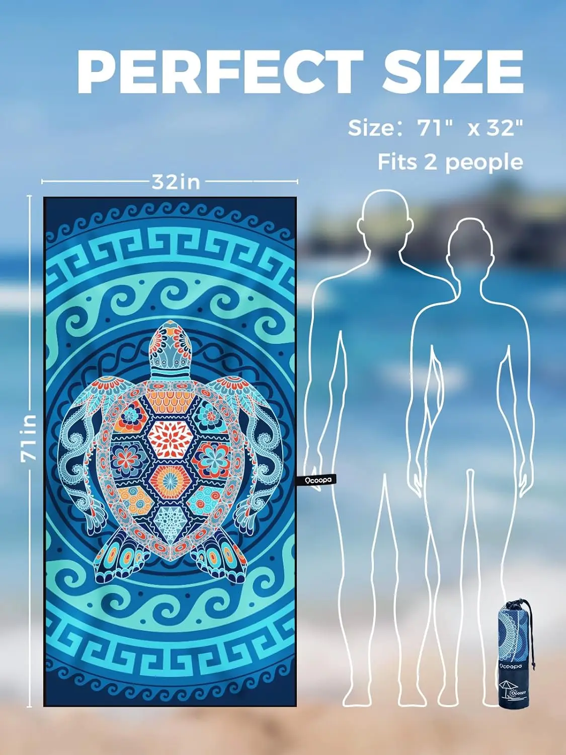 Wholesale Lightweight Luxury Microfiber Beach Towels - Sand Resistant Personalized Design - Image 4