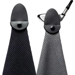 Wholesale Waffle Microfiber Golf Towel Personalized Logo Jacquard Quick Dry Eco-Friendly