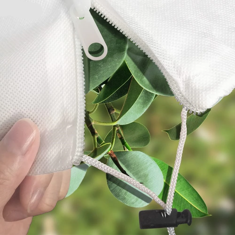 Winter Fleece Horticultural Jacket 80GSM Plant Frost Protector Large Tree Cover - Image 2