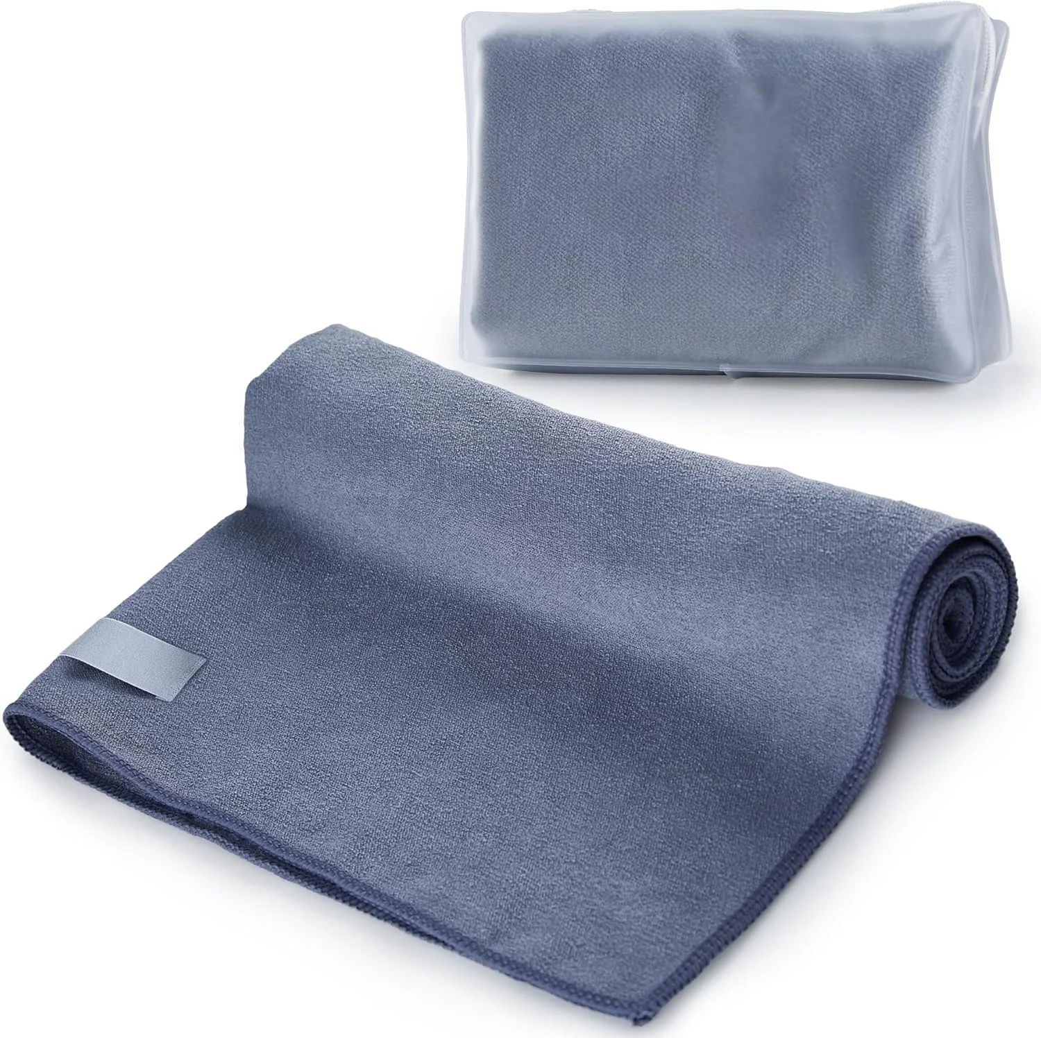 Womens Microfiber Hair Towel Wrap Rectangle Roll Antimicrobial Quick-Dry Home Hotel Travel Gift