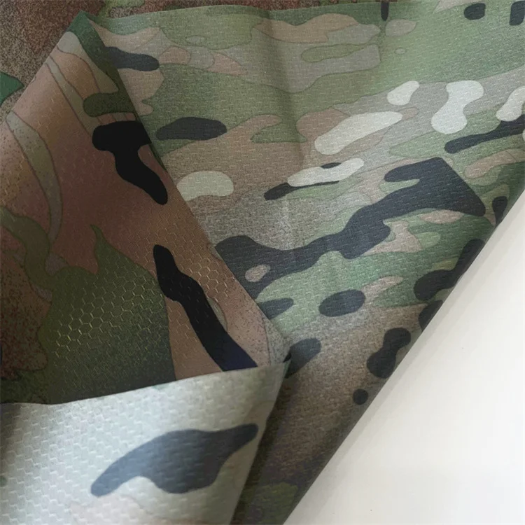Woven Taffeta PU Coating Ripstop 5000mm Waterproof Fire Retardant Fabric - Image 3
