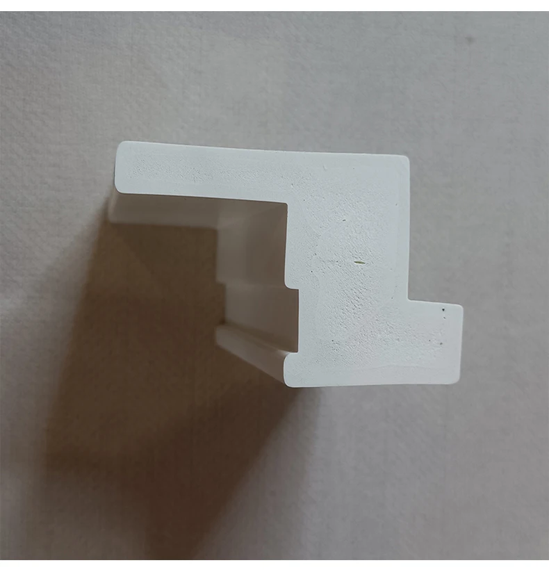 Z60 PVC Faux Wood Shutter Frame Vertical Pattern Plastic Components for Skylight Windows - Image 2